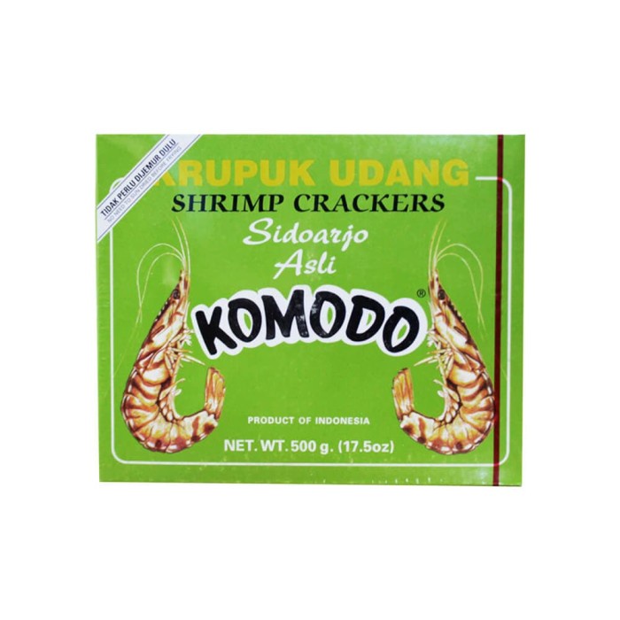 Jual Jual Kerupuk Udang Komodo Hijau Kotak 500g Shopee Indonesia