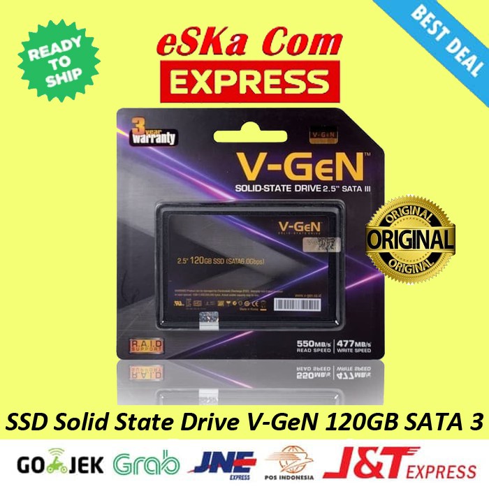 Jual Ssd Solid State Drive V Gen Gb Sata Ssd Vgen Indonesia