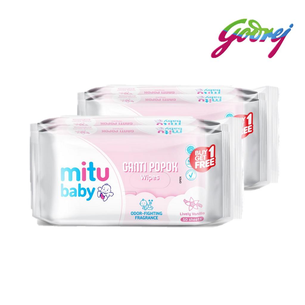 Jual Mitu Baby Tisu Basah Ganti Popok Lively Vanilla X S Shopee