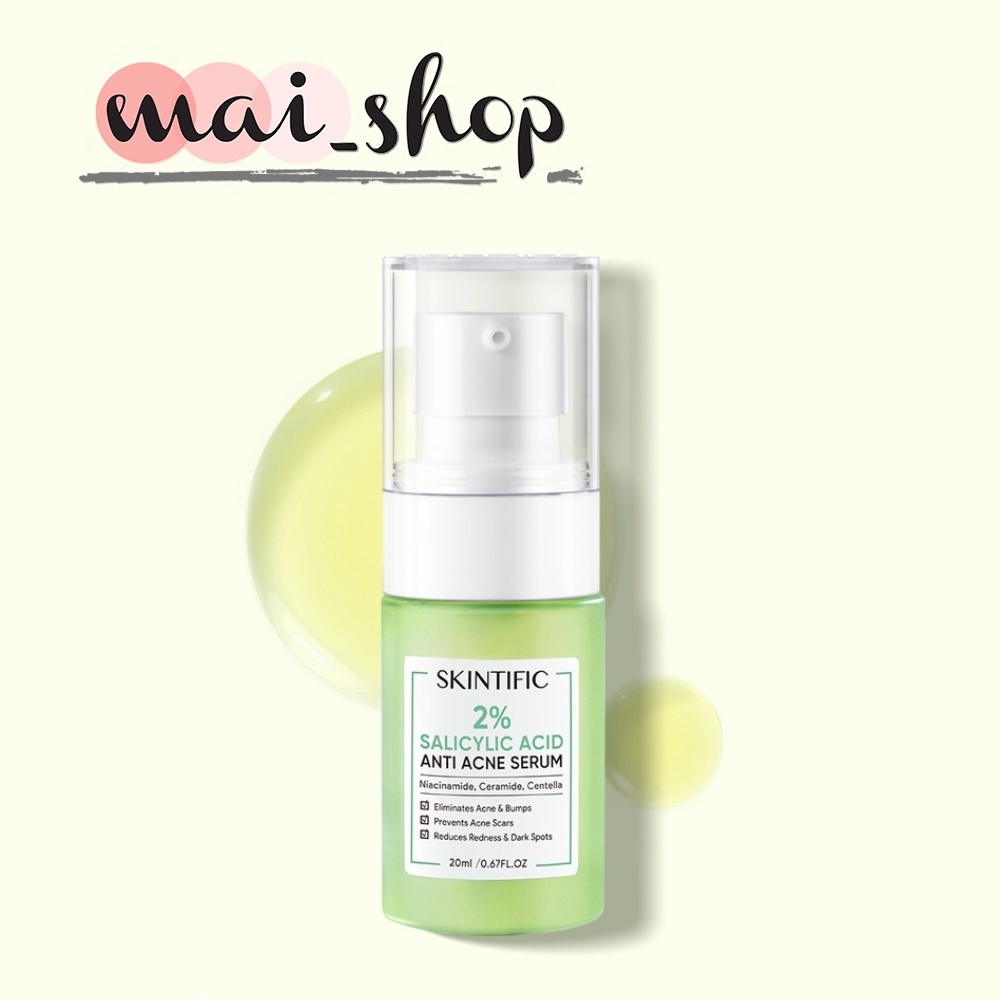 Jual Skintific Salicylic Acid Anti Acne Serum Ml Serum Hijau