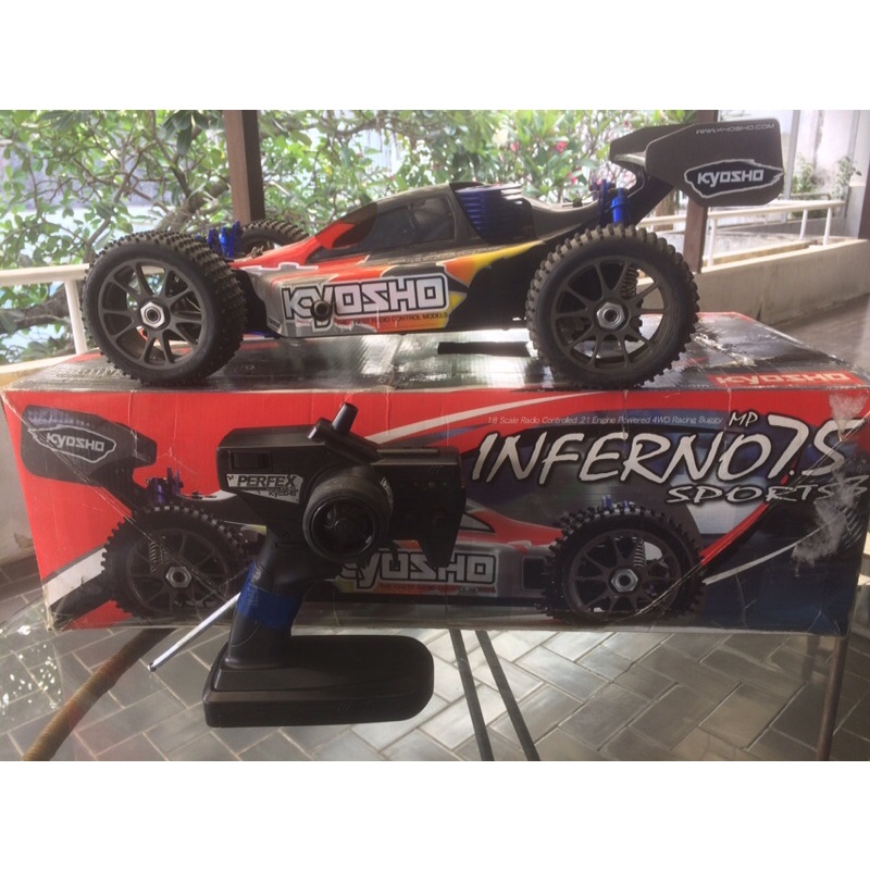 Jual Nitro Rc Kyosho Inferno Mp Sports Readyset Ready To Run