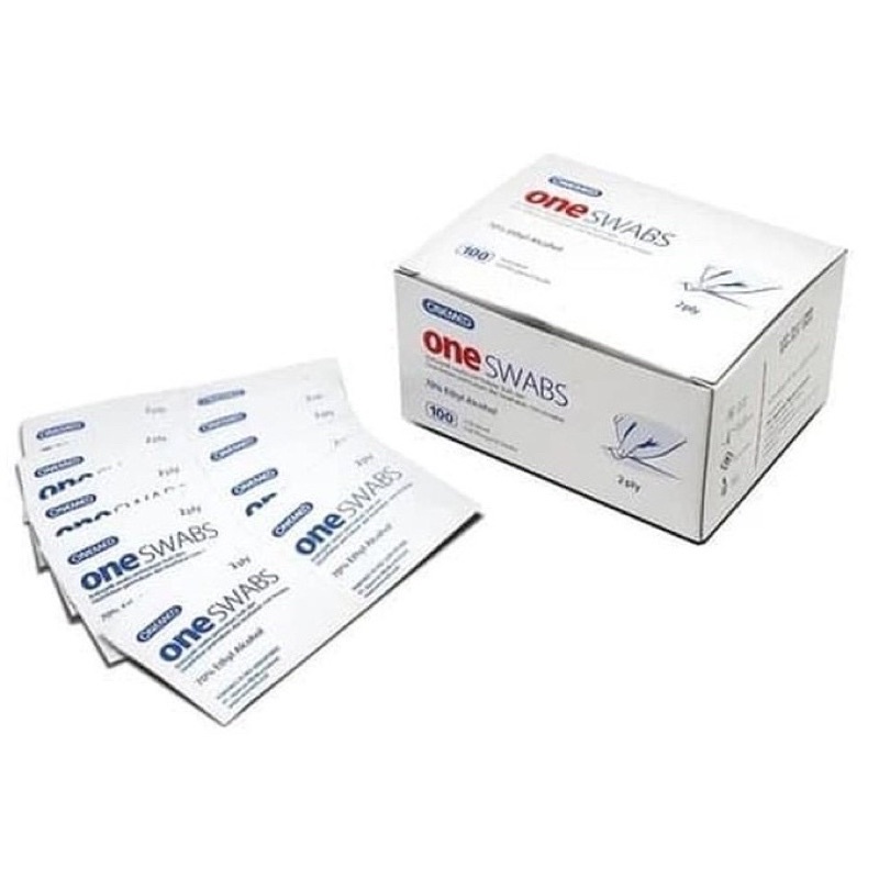 Jual Tissue Alkohol Alcohol Onemed Swab Kapas Alkohol One Swabs