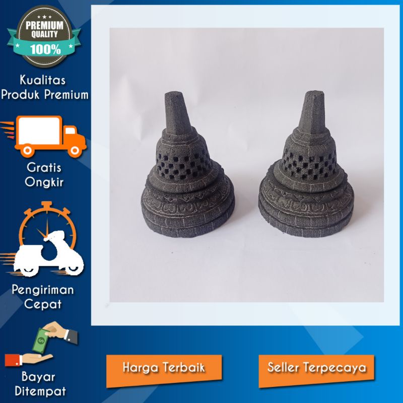 Jual Miniatur Stupa Candi Borobudur Souvenir Hiasan Rumah