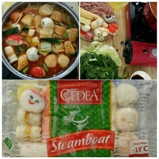 Jual Steamboat Set Cedea 300 Gr Free Bumbu Bakso Ikan Mix Indonesia