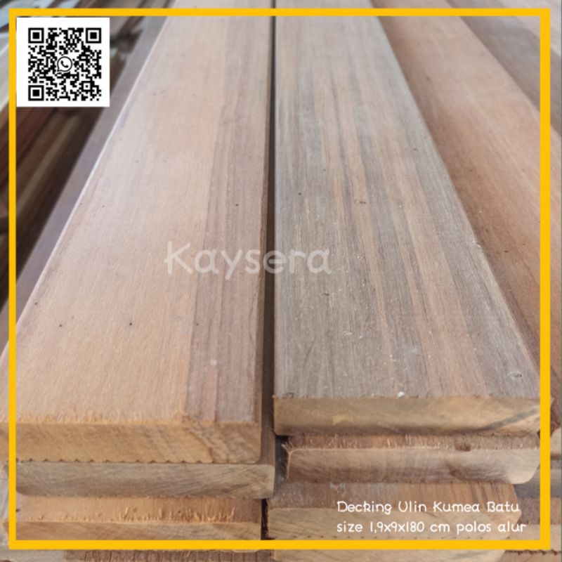 Jual Lantai Decking Kayu Ulin Kumea Batu Panjang Cm Shopee Indonesia