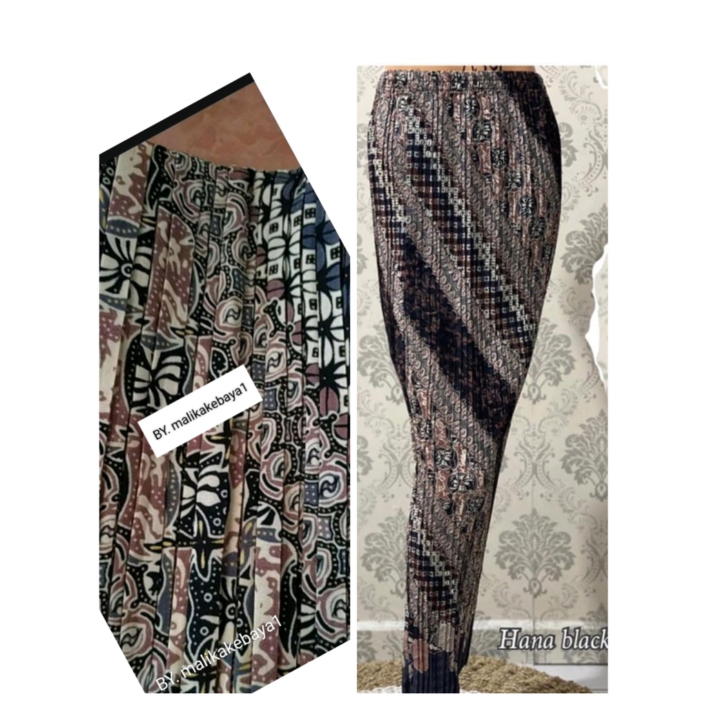 Jual Rok Plisket Rok Plisket Batik Bawahan Kebaya Bawahan Pakaian