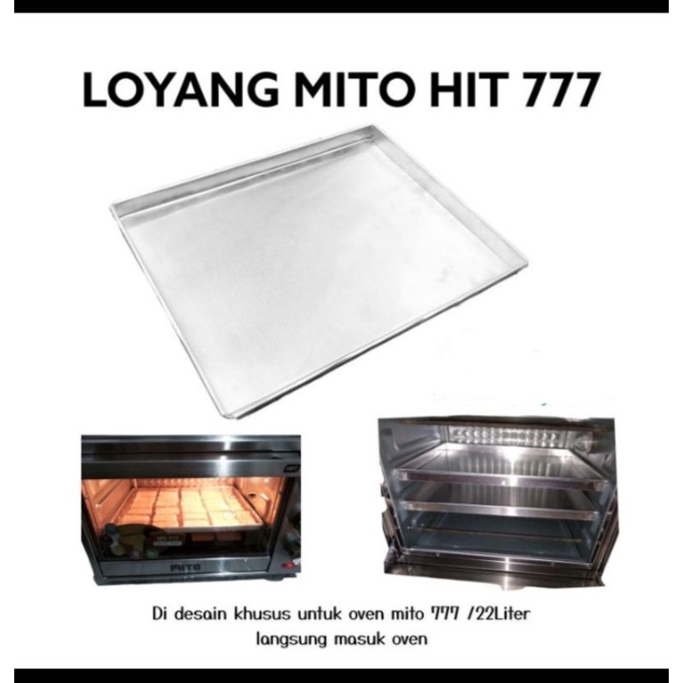 Jual Loyang Oven Mito Fantasy Mo Hit Masuk Rel Oven Shopee Indonesia