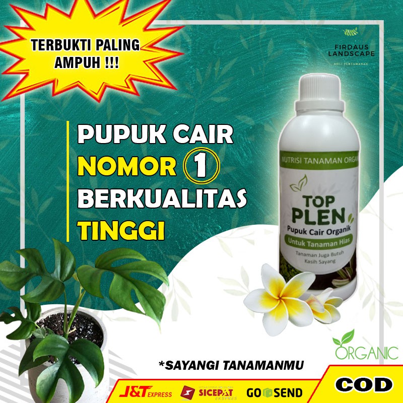 Jual PUPUK NUTRISI VITAMIN PENYUBUR CAIR TANAMAN POHON DAUN HIAS