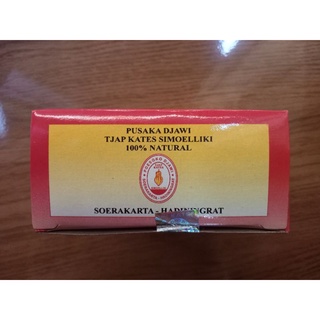 Jual Jamu Lancar Haid Pusaka Djawi Cap Kates Simoelliki 1 Pack Isi 10