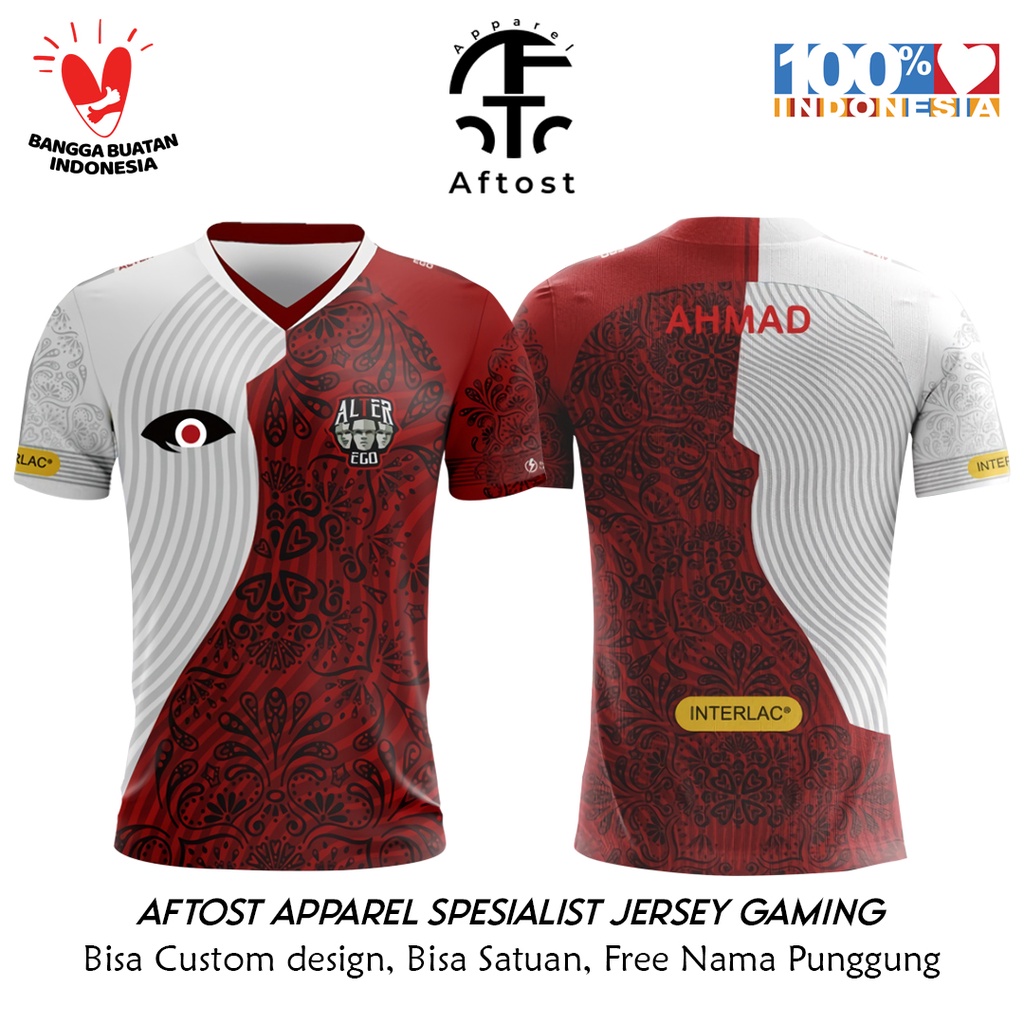 Jual Baju Jersey Gaming Alter Ego Tebaru Jersey Gaming Alter Ego