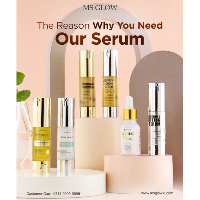 Jual All Serum Ms Glow Serum Luminous Ms Glow Serum Lifting Ms Glow