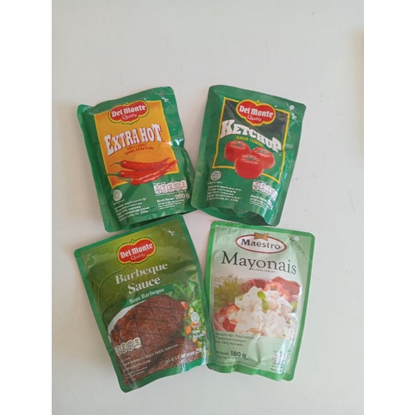 Jual Paket Saos Tomat Sambal Barbeque Mayonais Delmonte Indonesia