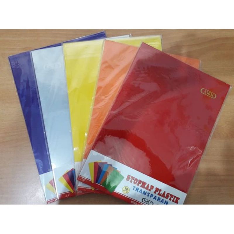 Jual STOPMAP KIKY STOP MAP FILE L F4 MAP PLASTIK TRANSPARAN BENING