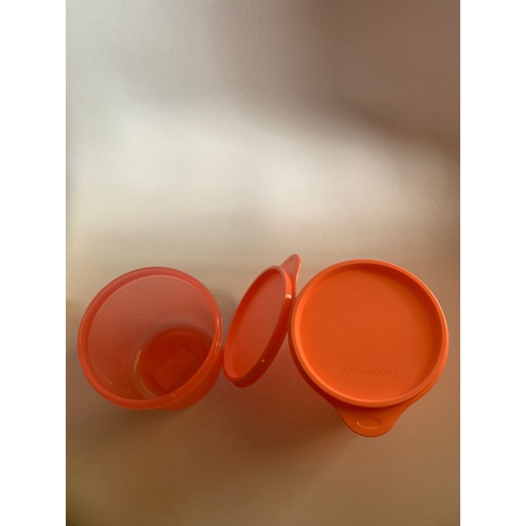 Jual SALE Tupperware Compact High Bowl 650 Ml Peach ORIGINAL Toples