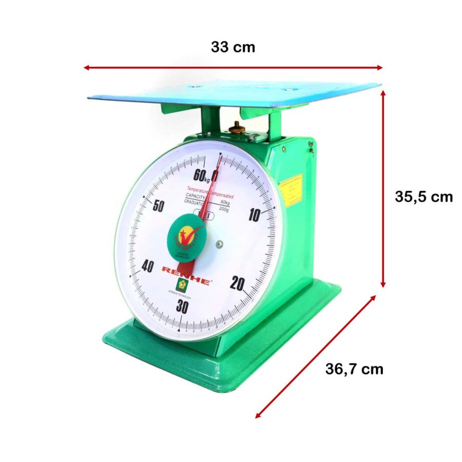 Jual Timbangan Duduk Jarum Manual Kapasitas Kg Indonesia Shopee Indonesia
