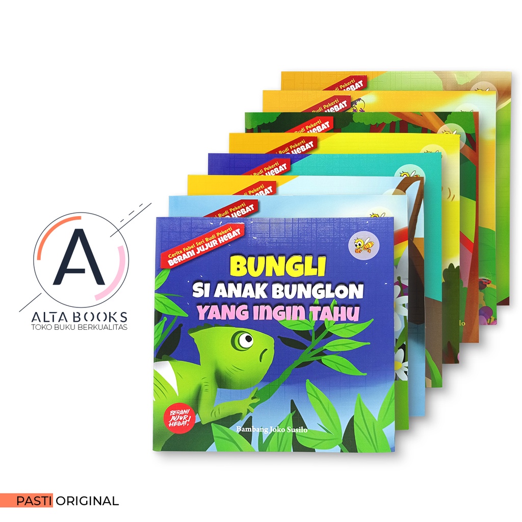 Jual Buku Cerita Fabel Seri Budi Pekerti Berani Jujur Hebat Shopee