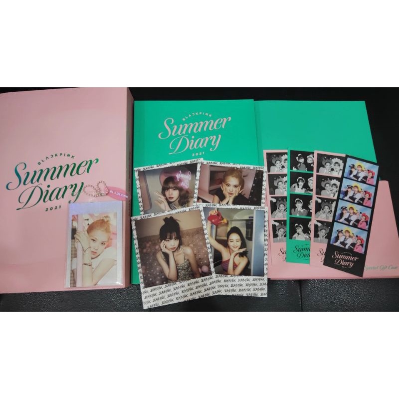 Sharing Blackpink Summer Diary Polaroid Photocard Shopee Indonesia