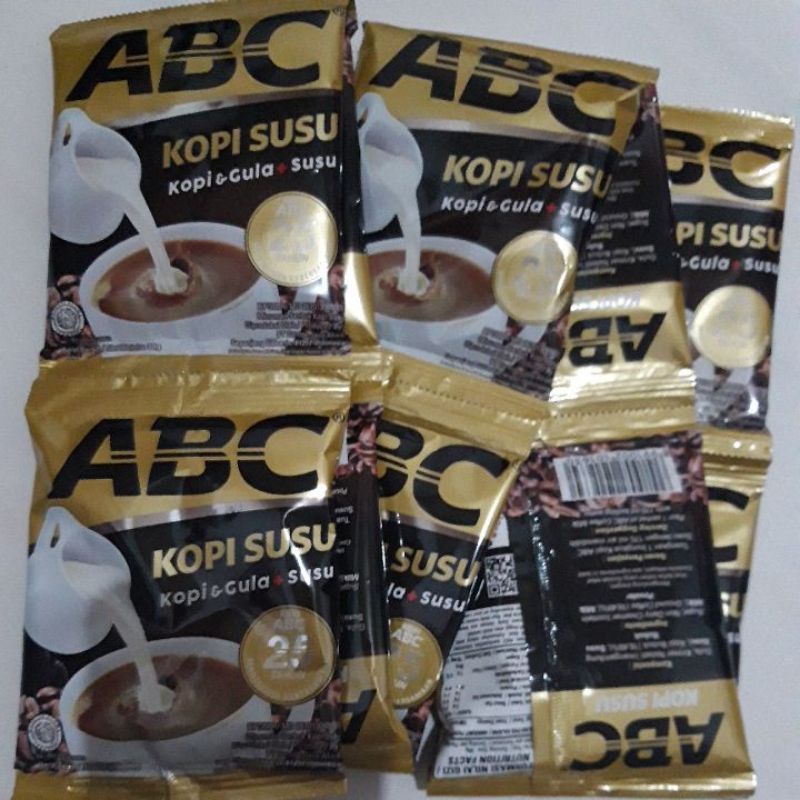 Jual Kopi Abc Susu Sachet 30 Gr Renceng Isi 10 Pcs Shopee Indonesia