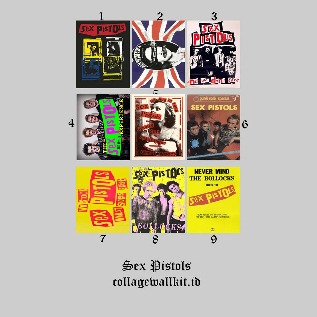 Jual Poster Band Sex Pistols Indonesia Shopee Indonesia