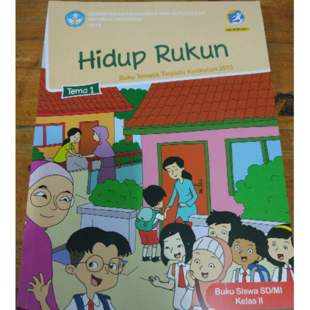 Buku Tematik Kelas Ii Tema Hidup Rukun Materi Pelajaran Riset