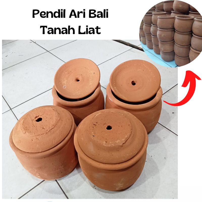 Jual Kendi Kendi Pendil Tempat Ari Ari Bali Tanah Liat Tradisional