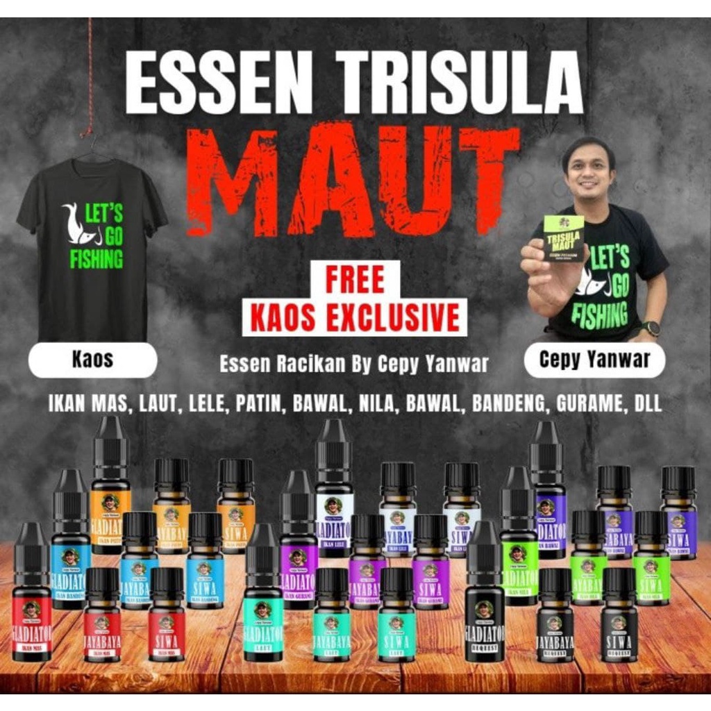 Jual Trisula Maut Essen Persembahan Dari Cepy Yanwar Shopee Indonesia