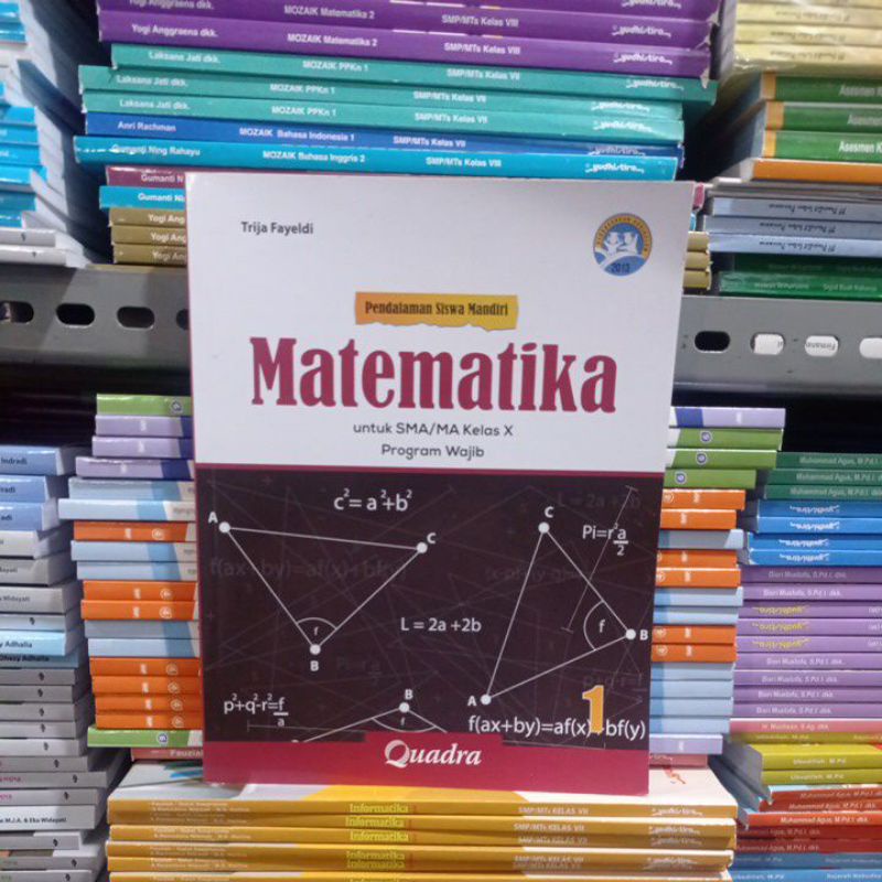 Jual NEW PROMO Buku Seri Pendalaman Materi PSM Matematika Wajib Kelas X