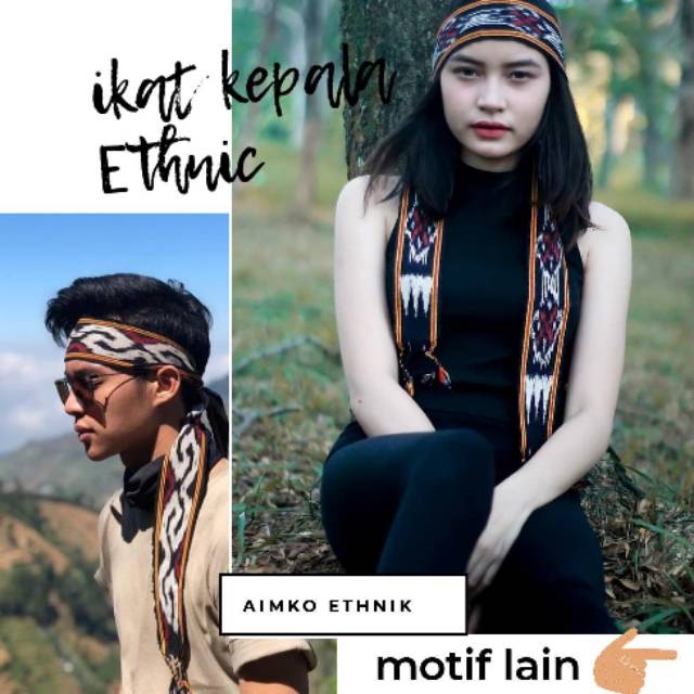 Jual Ikat Kepala Tenun Ikat Kepala Ethnic Ikat Kepala Tenun Troso Tenun