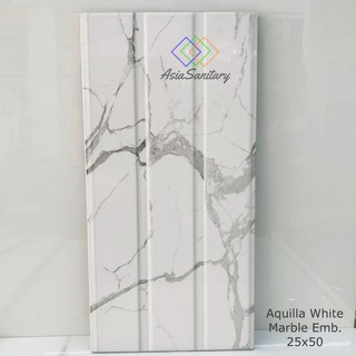 Jual Keramik Dinding X Kw Uno Aquilla White Marble Emb Shopee