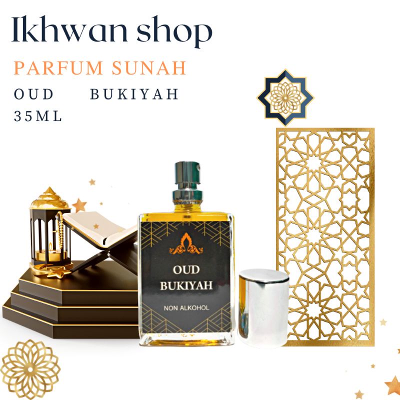 Jual Minyak Wangi Oud Bukiyah Parfum Arab Saudi Murni Non Alkohol Ml