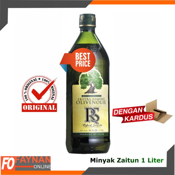 Jual Original Rafael Salgado 1 Liter Minyak Zaitun Extra Virgin Olive