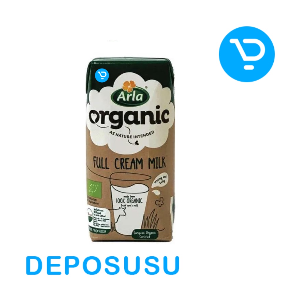 Jual Susu UHT ARLA ORGANIC Full Cream Milk 200 Ml Shopee Indonesia