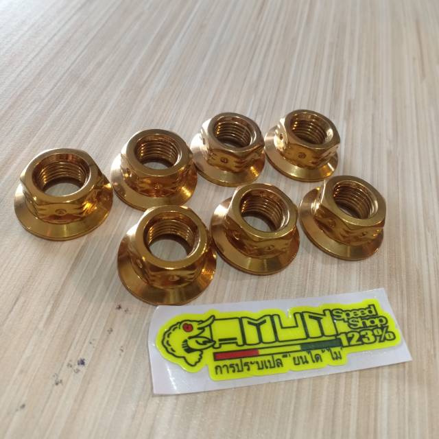 Jual Mur Probolt M Mur Gold Heng Original Harga Satuan Shopee