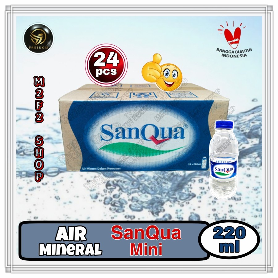 Jual Air Mineral Sanqua Baby Mini Botol Plastik Pet Ml Kemasan