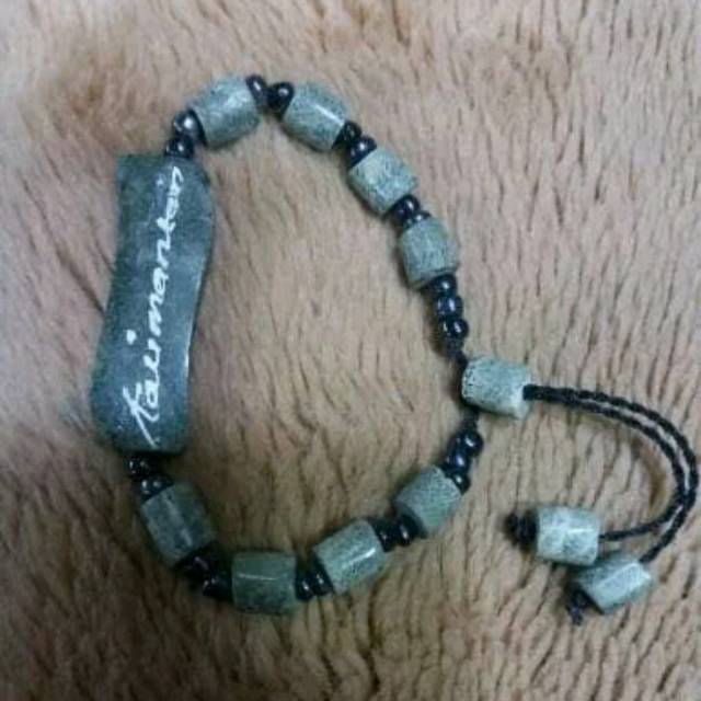 Jual Gelang Etnik Dayak Asli Batu Alam Shopee Indonesia