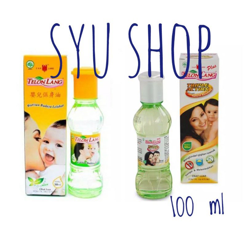 Jual Minyak Telon Plus Caplang Cap Lang 100 Ml 150 Ml Shopee Indonesia