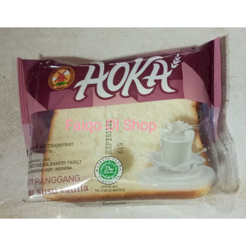 Jual Roti Panggang Aoka Rasa Susu Vanila Shopee Indonesia