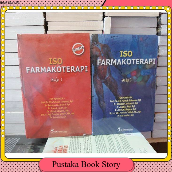 Jual ISO FARMAKOTERAPI BUKU 1 DAN 2 Original Shopee Indonesia