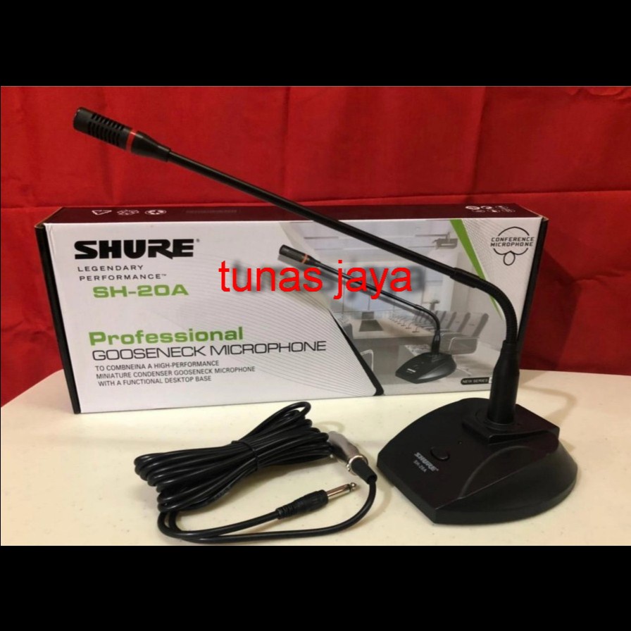 Jual Mic Kabel Condensor Shure Sh A Sh A Mic Meja Podium