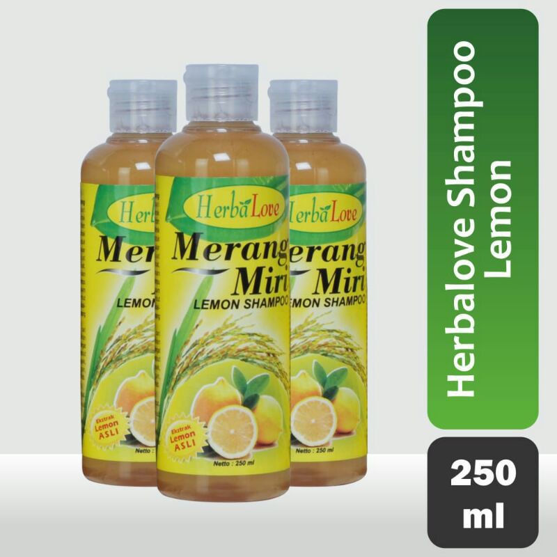 Jual Herbalove Shampoo Lemon Ml Shopee Indonesia