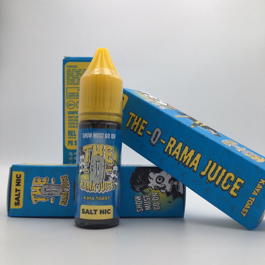 Jual The O Rama Juice Kaya Toast Salt Nic 15ML Poda Liquid X Fatriio