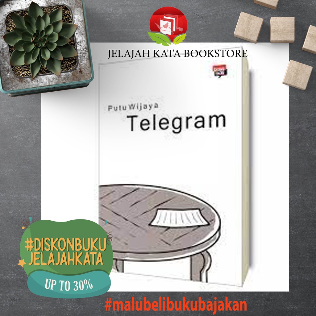 Jual Buku Novel Putu Wijaya Telegram Basabasi Shopee Indonesia