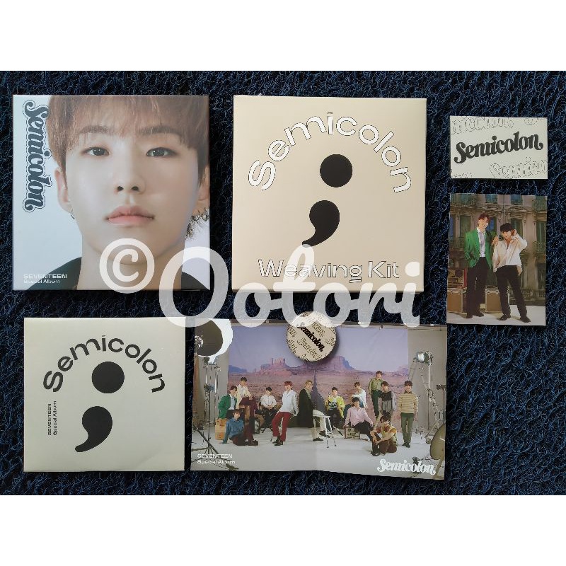 Jual Ready Album Only Seventeen Semicolon Hoshi Horanghae Shopee