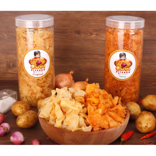 Jual Kripik Kentang Ebi OWinKitchen Shopee Indonesia