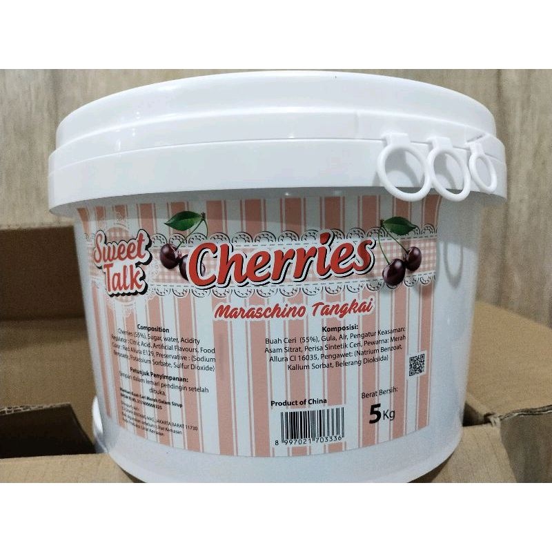 Jual Buah Cherry Tangkai 50 Gr Shopee Indonesia