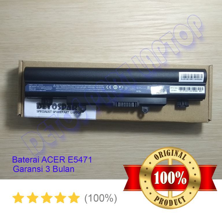 Jual Baterai Battery Laptop Acer Aspire Original E V V E E E E