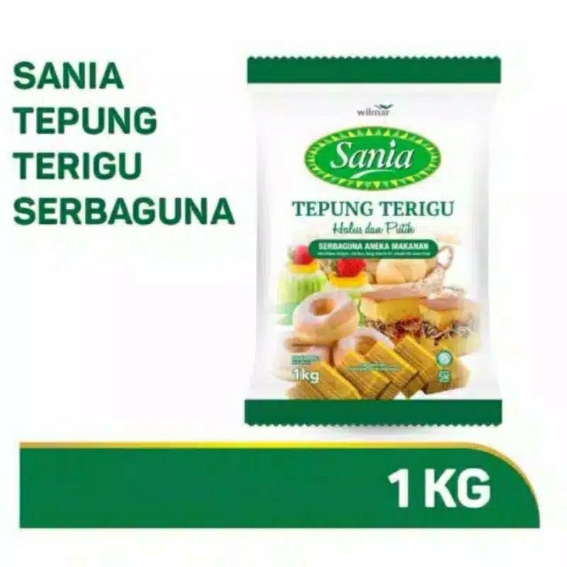 Jual SANIA TEPUNG TERIGU 1 KG Shopee Indonesia