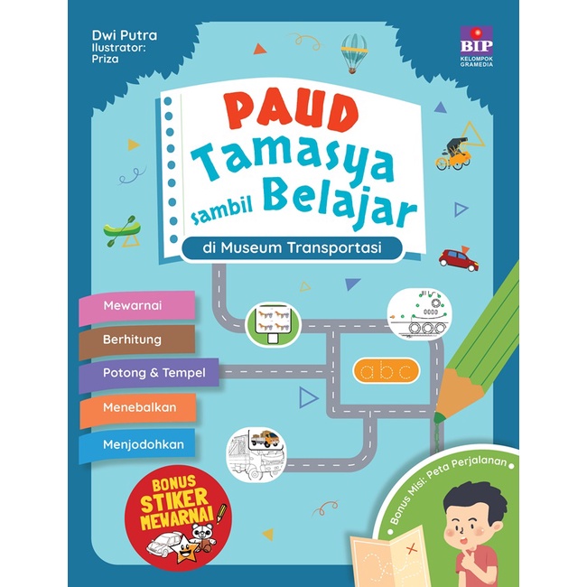 Jual Buku Paud Tamasya Sambil Belajar Di Museum Transportasi Shopee