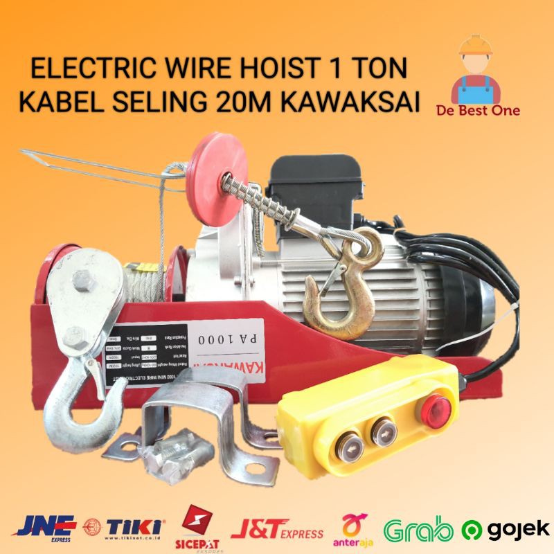 Jual Mini Electric Wire Hoist Elektrik Mini Hoist Seling Katrol