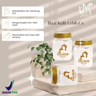 Jual Bibit Collagen Body Musk 200ml Wadah Pot Hand Body Lotion Super